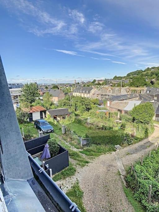 Les Mouettes. Appart Honfleur 4 Personnes Vue Pont De Normandie Zewnętrze zdjęcie
